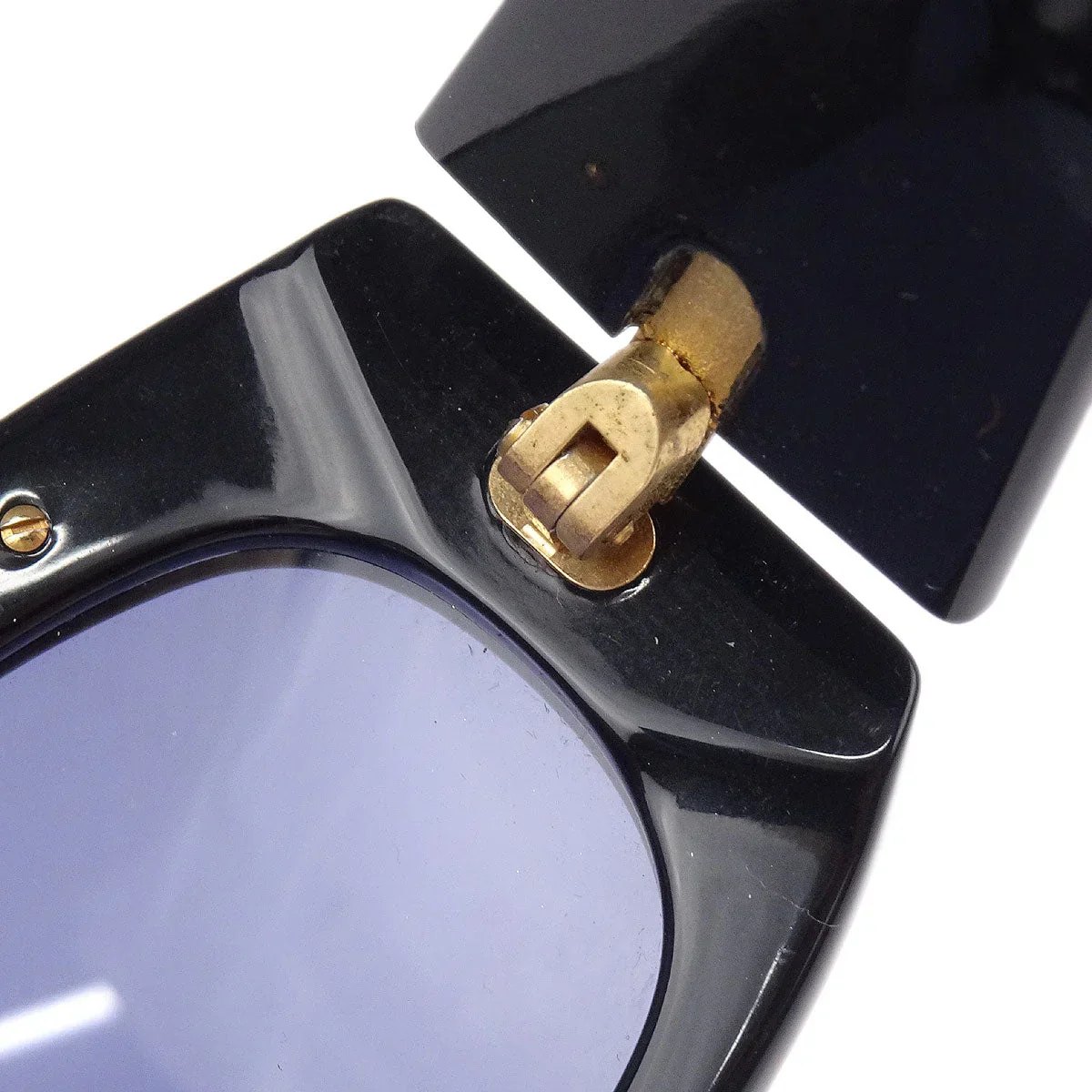 Chanel Sunglasses Eyewear Black Small Good - Image 6