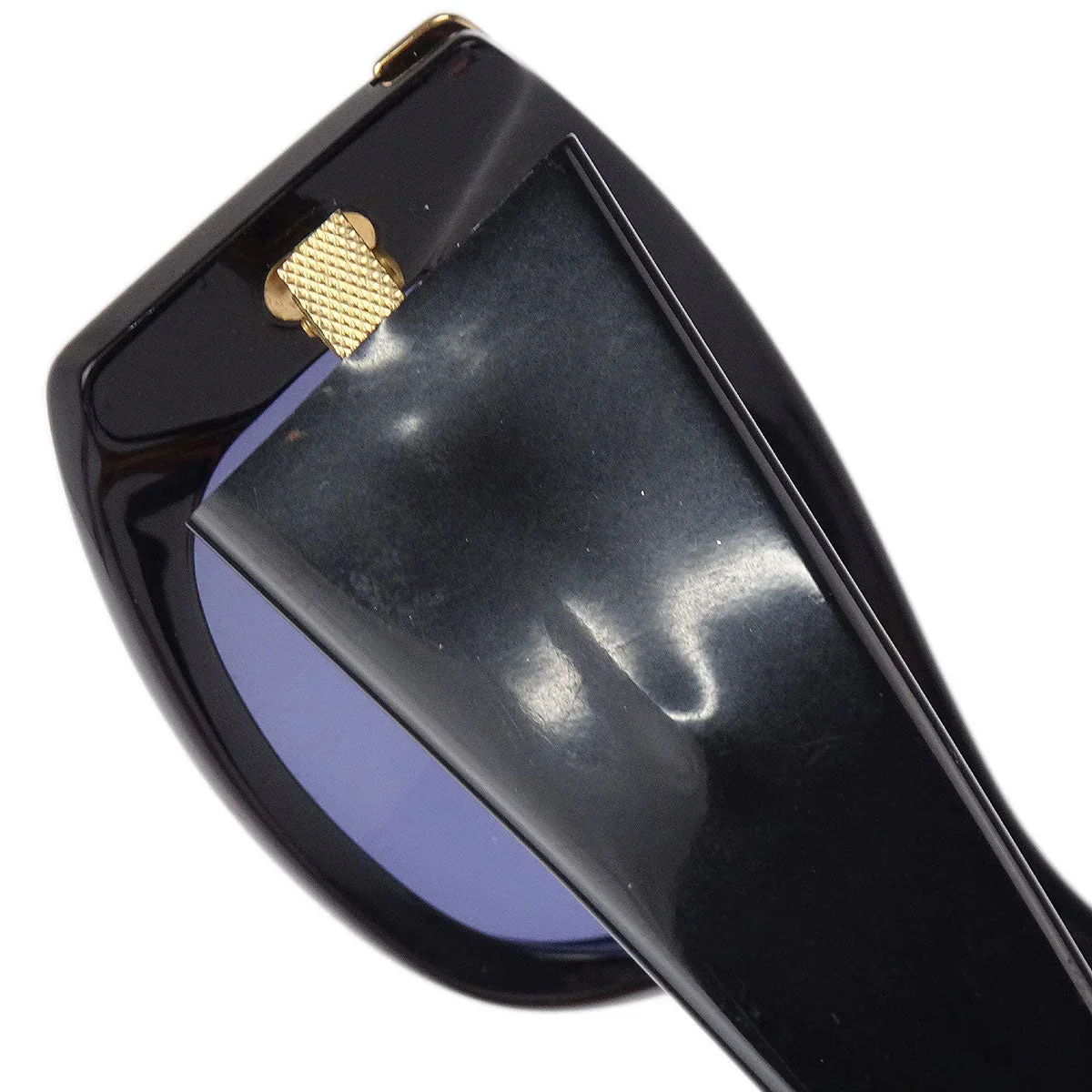 Chanel Sunglasses Eyewear Black Small Good - Image 7