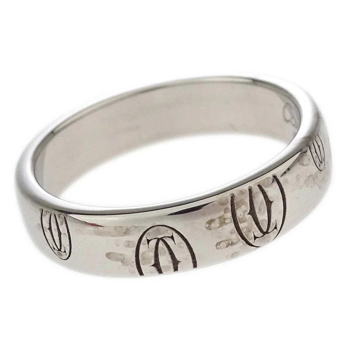 Cartier Happy Birthday Ring CQ0015 750 Silver #47 - Image 2