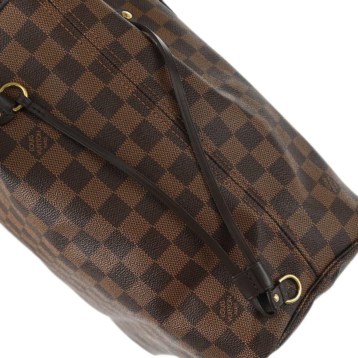Louis Vuitton 2009 Damier Neverfull MM Shoulder Tote Bag N51105 - Image 5
