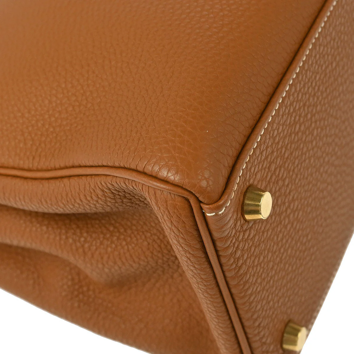 Hermes 2002 Gold Togo Kelly 32 Retourne 2way Shoulder Handbag - Image 3
