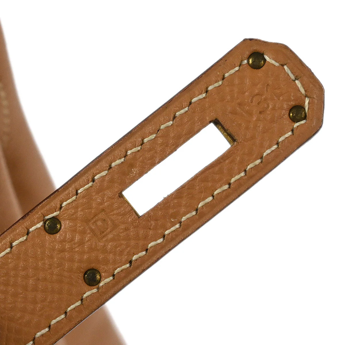 Hermes 2000 Natural Courchevel Kelly 28 Retourne 2way Shoulder Handbag - Image 10