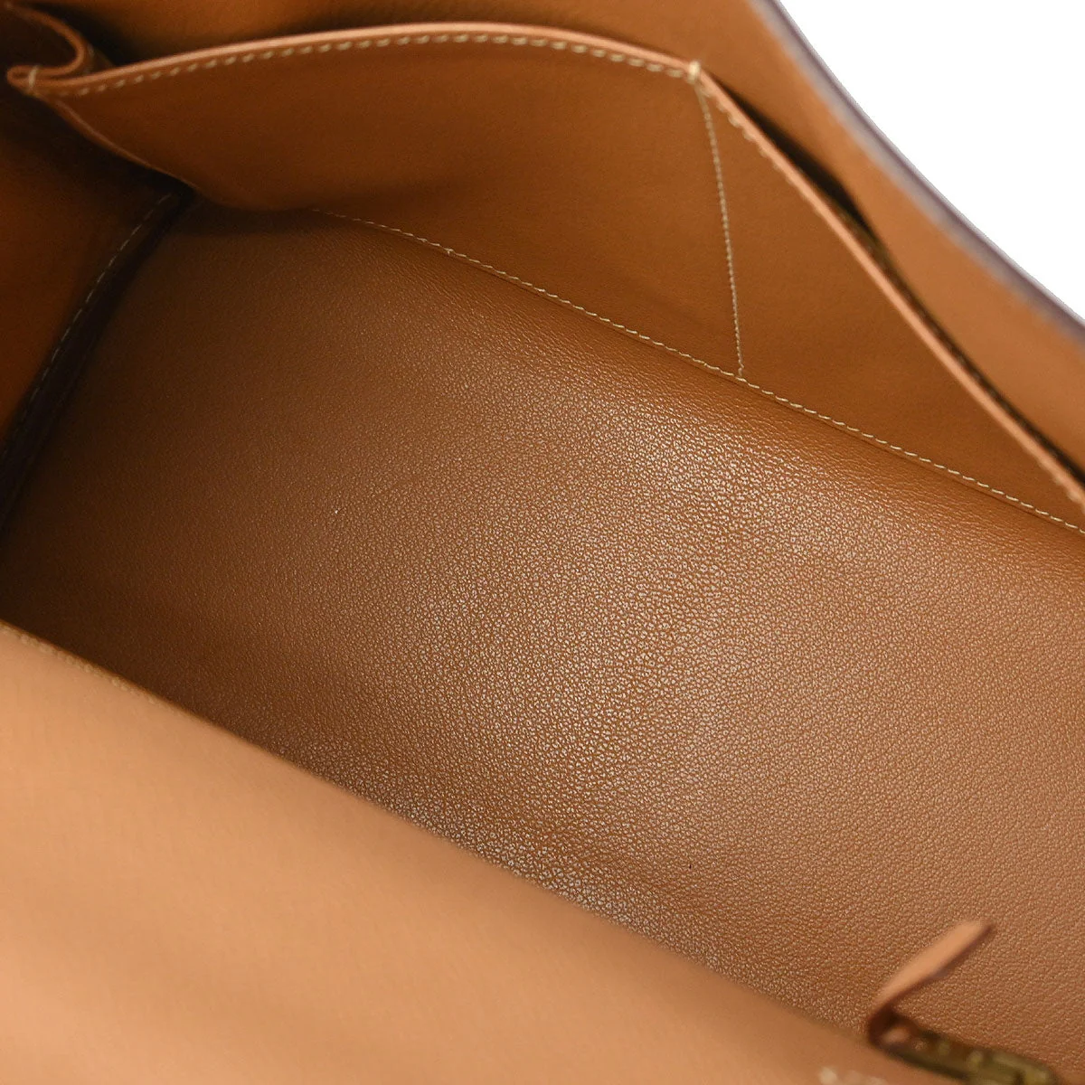 Hermes 2000 Natural Courchevel Kelly 28 Retourne 2way Shoulder Handbag - Image 9