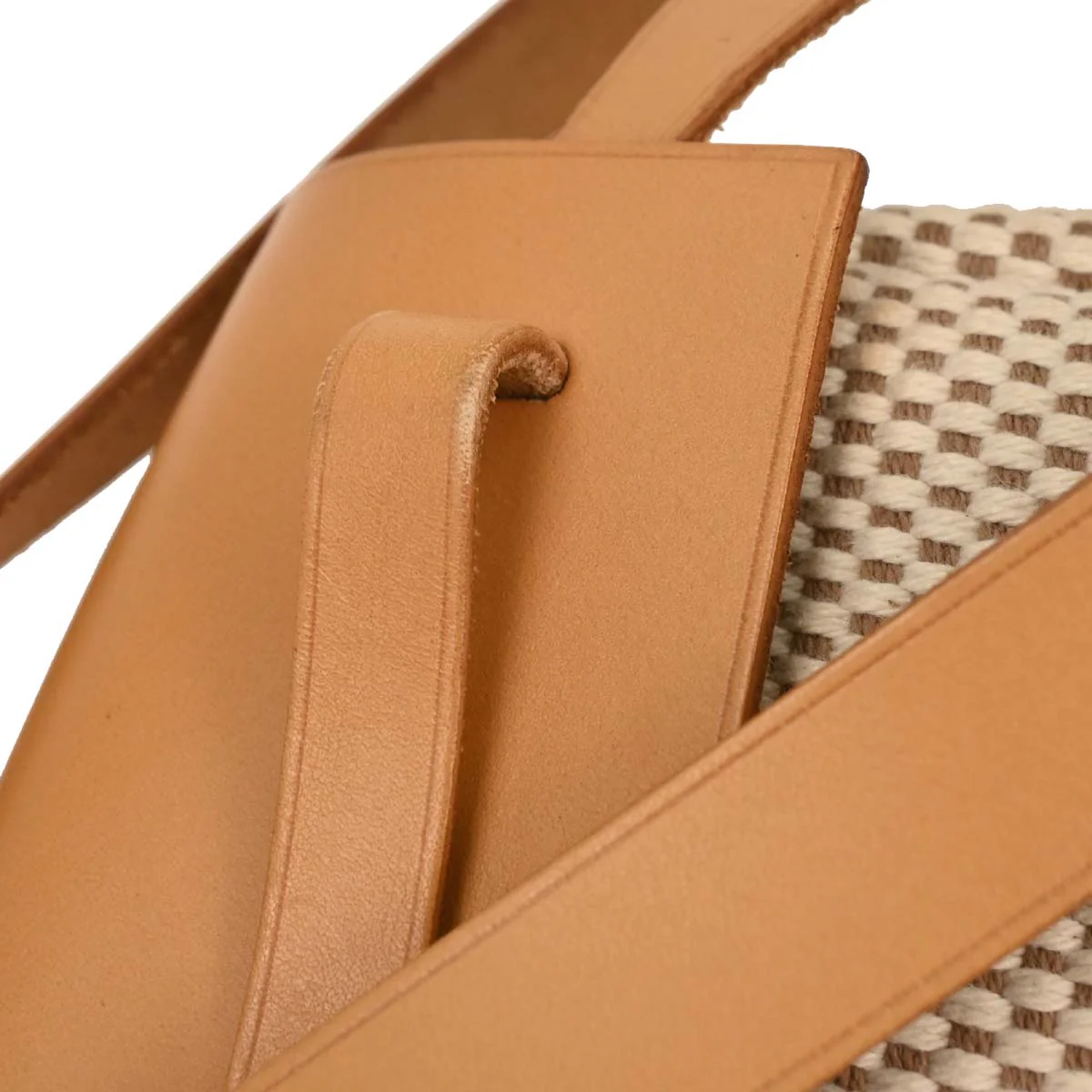Hermes Beige Black Toile GM Officier Herbag TPM 2 in 1 Shoulder Bag - Image 4