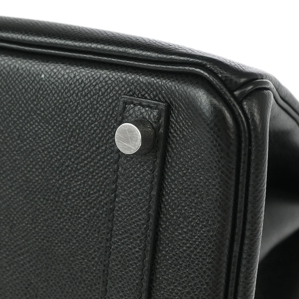 Hermes 2007 Black Epsom Birkin 30 Handbag - Image 3