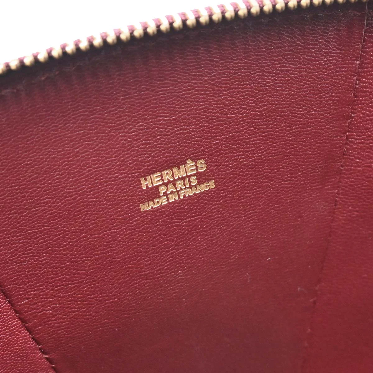 Hermes 1992 Vert Fonce Rouge H Box Calf Il de Veau Handbag - Image 9
