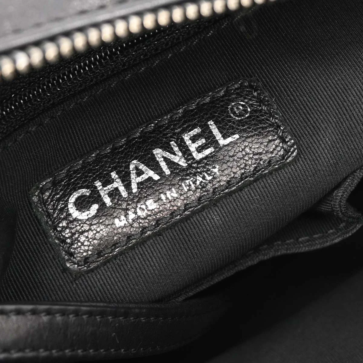 Chanel 2015-2016 Black Lambskin Backpack - Image 9