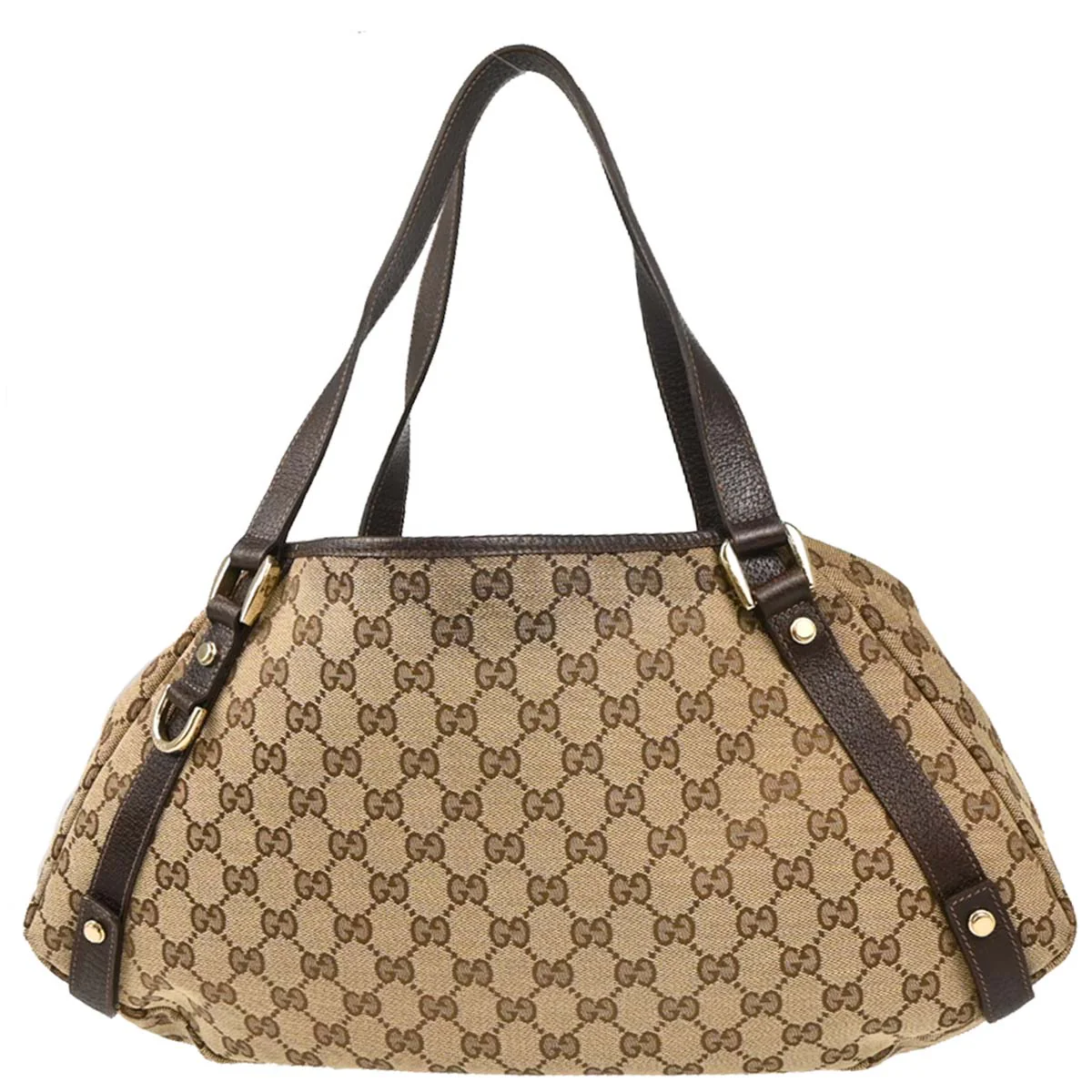 Gucci Beige GG Hobo Handbag - Image 2
