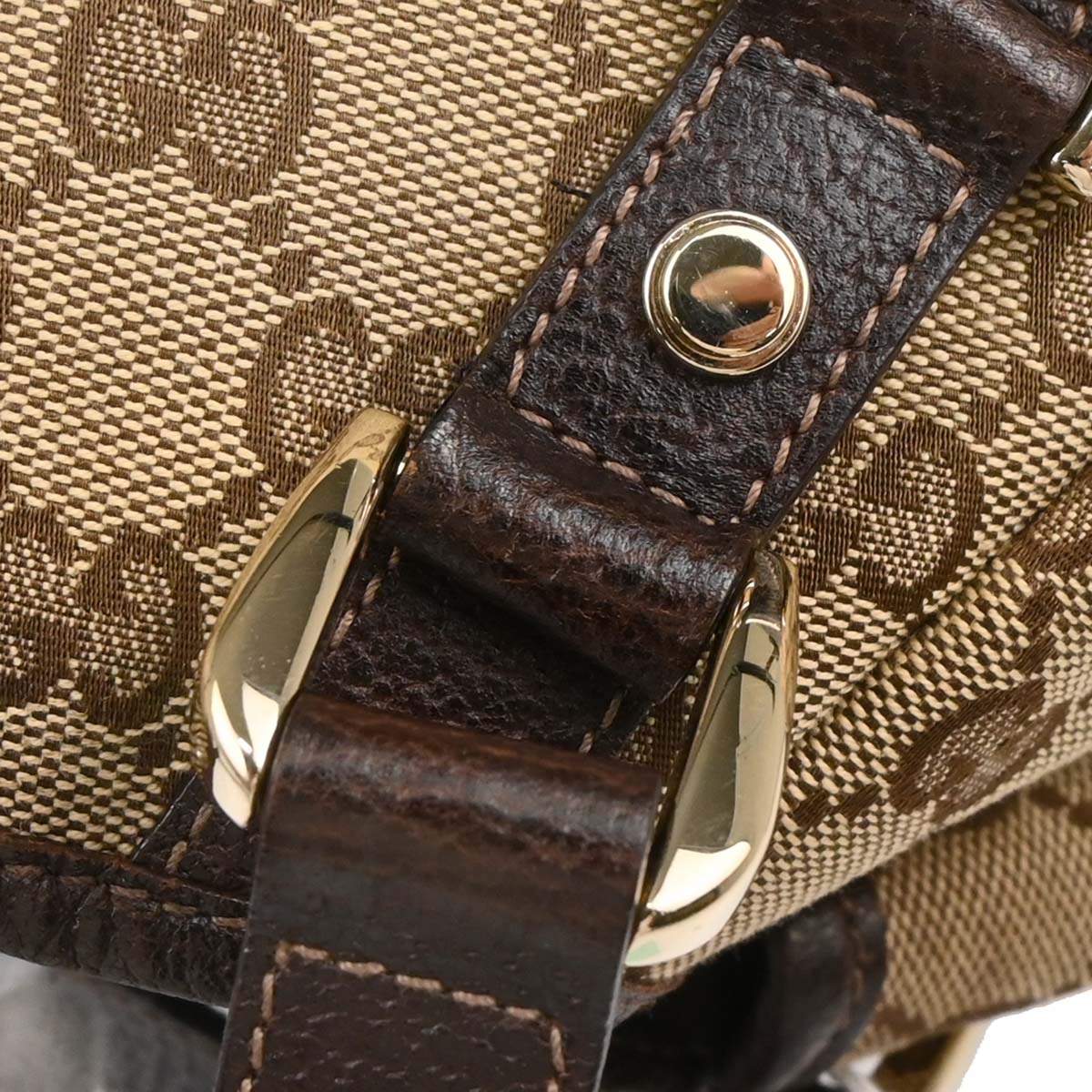 Gucci Beige GG Hobo Handbag - Image 5