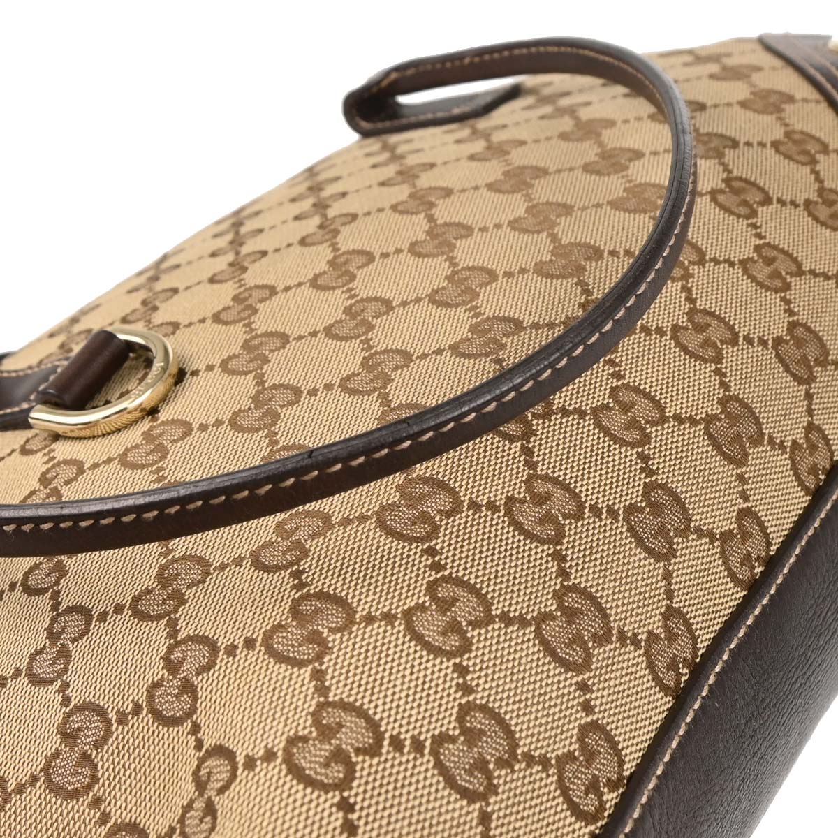 Gucci Beige GG Handbag - Image 6