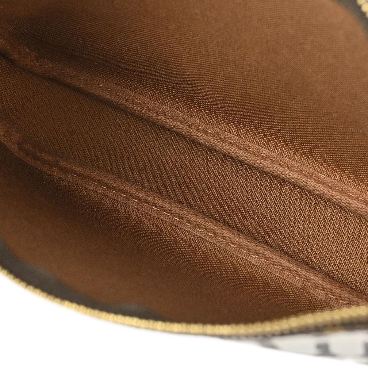 Louis Vuitton 2001 khaki Graffiti Pochette Accessoires Handbag M92192 - Image 6