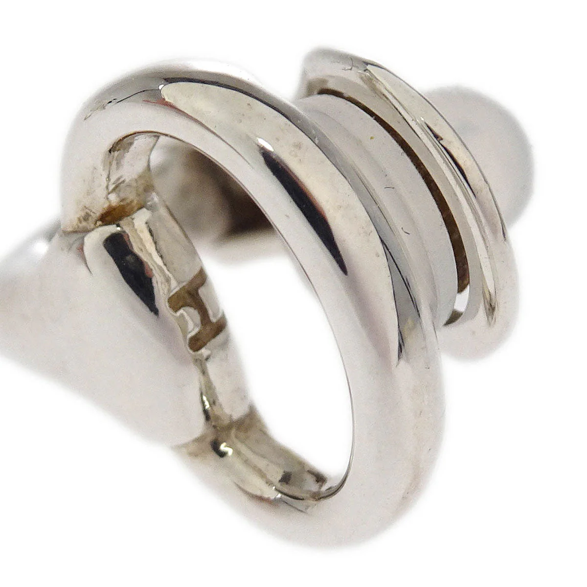 Hermes Nausicaa Earrings Clip-On Silver - Image 2