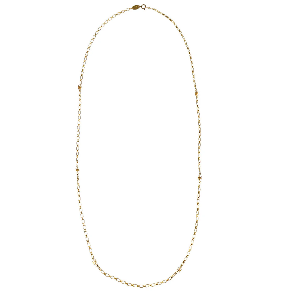Chanel Chain Necklace Gold 1982