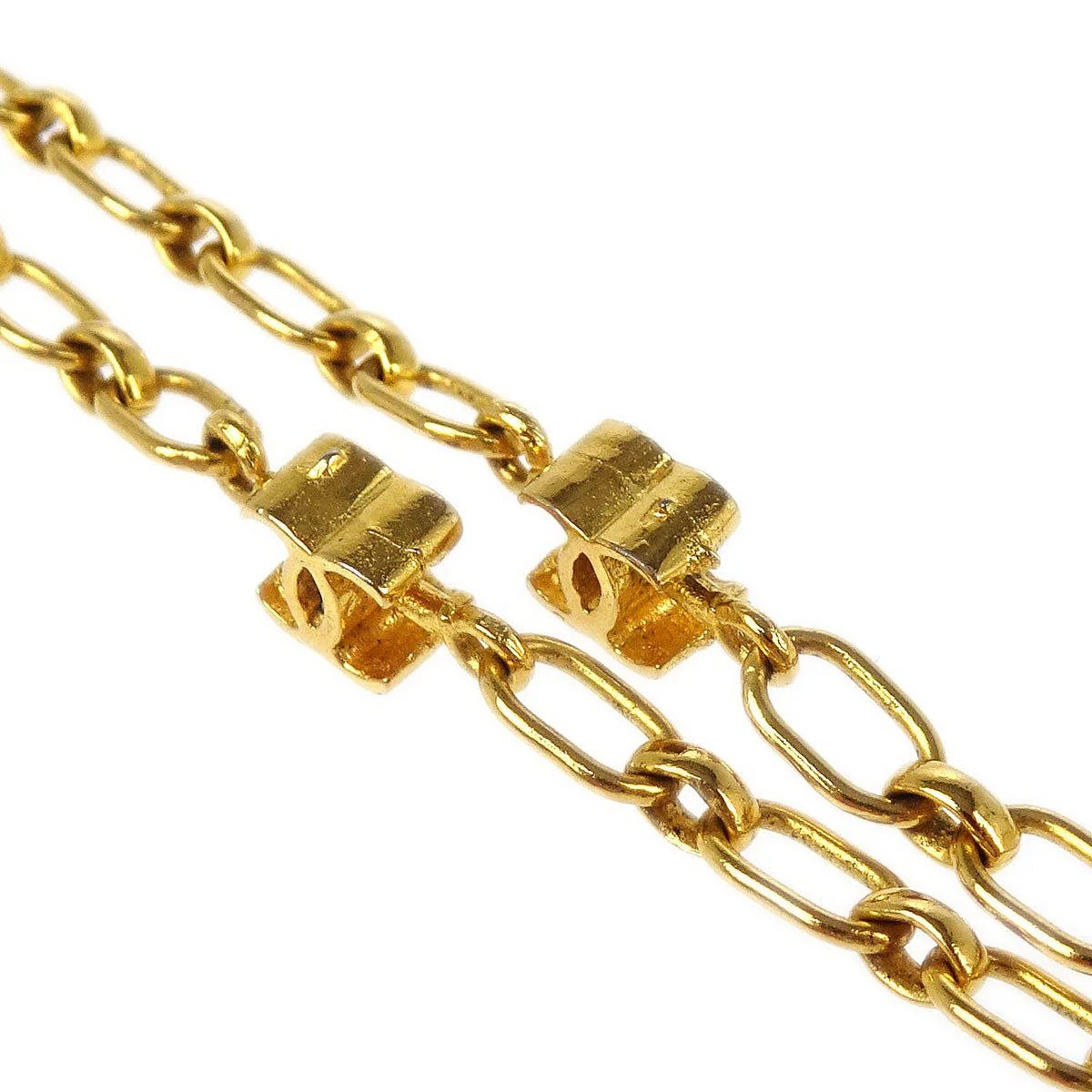 Chanel Chain Necklace Gold 1982 - Image 2