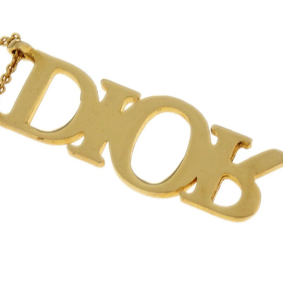 Christian Dior Necklace Pendant Gold - Image 3