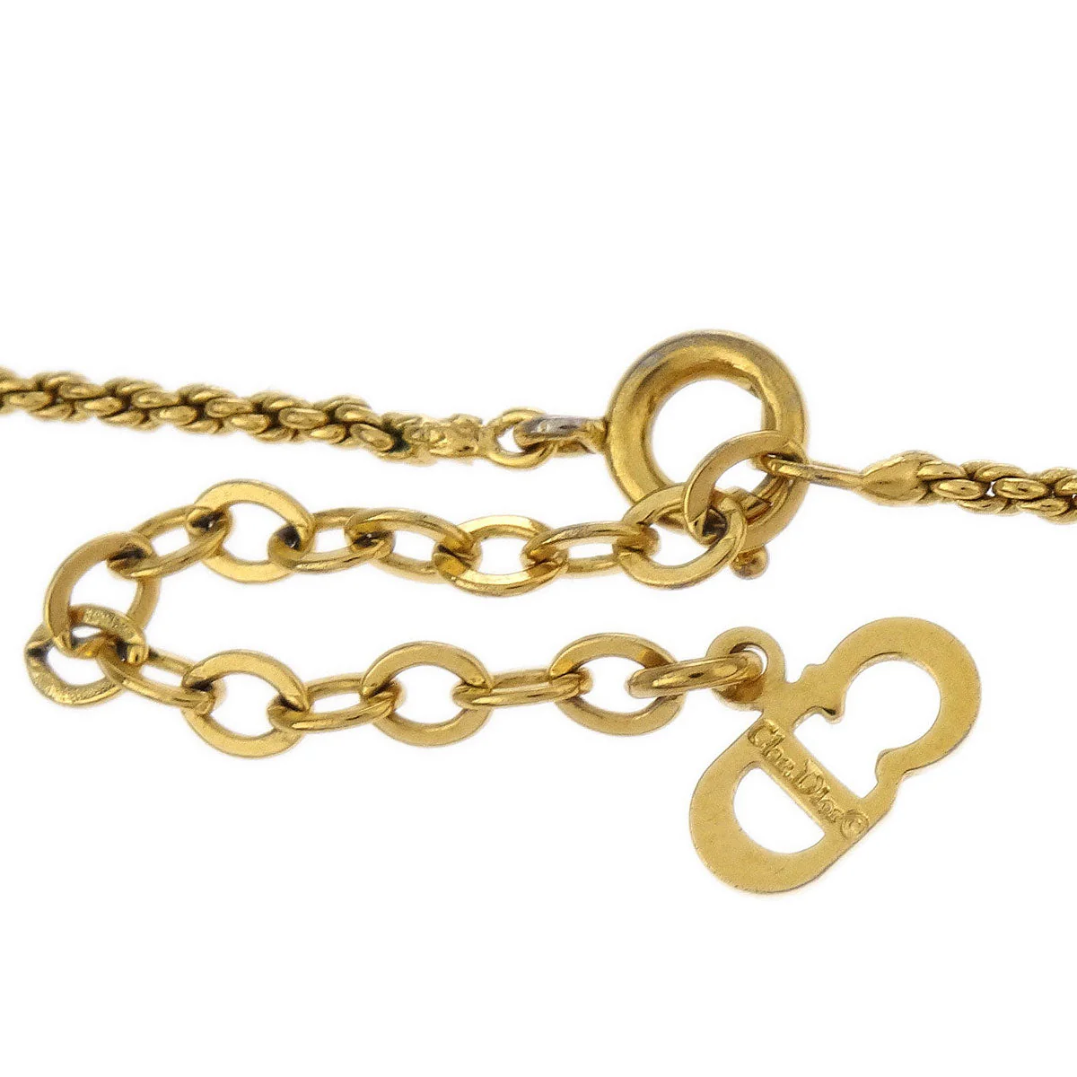 Christian Dior Necklace Pendant Gold - Image 4