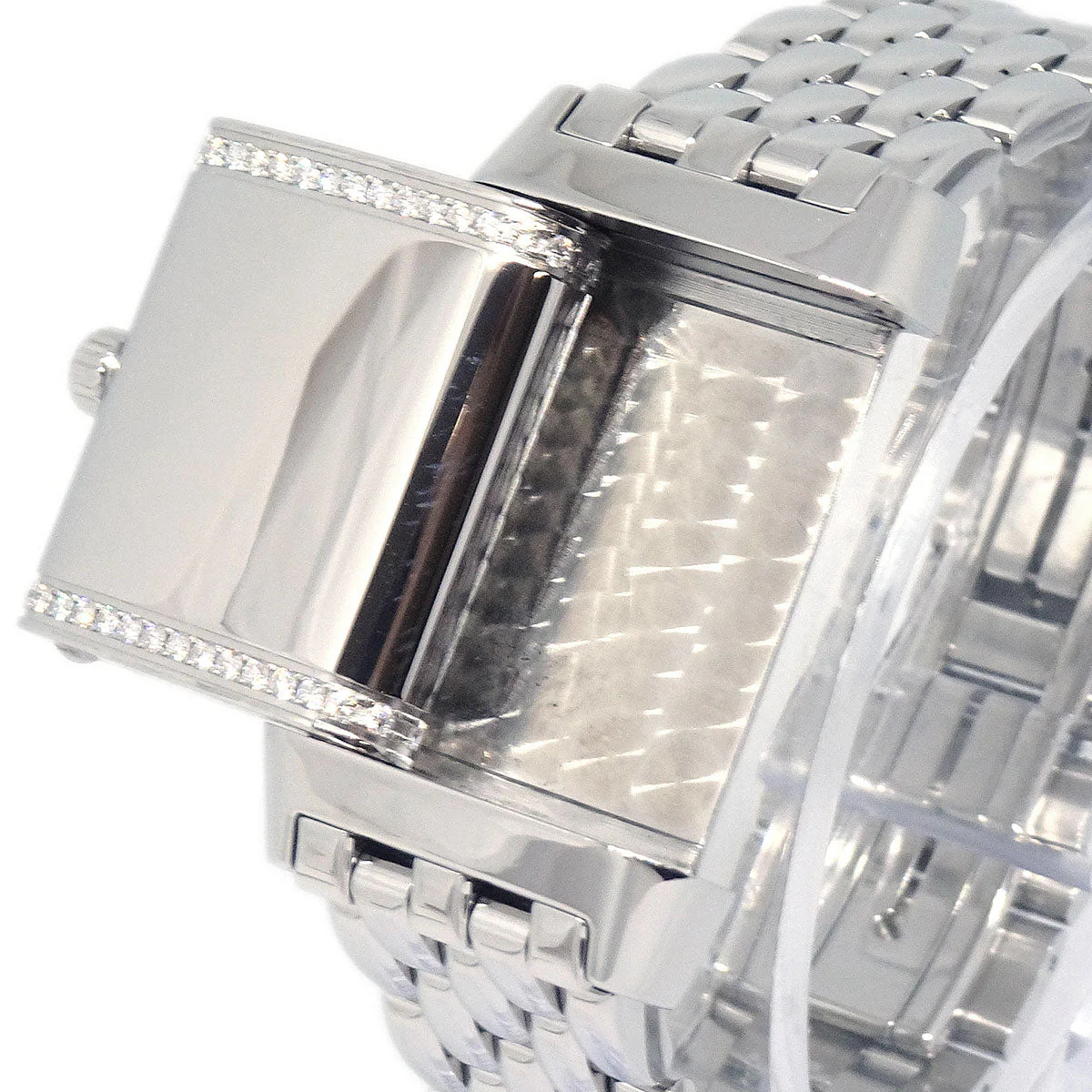 Jaeger Lecoultre Reverso Monoface Ref.265.8.08 Quartz Watch SS - Image 3