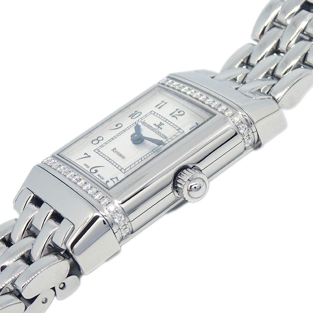 Jaeger Lecoultre Reverso Monoface Ref.265.8.08 Quartz Watch SS - Image 6