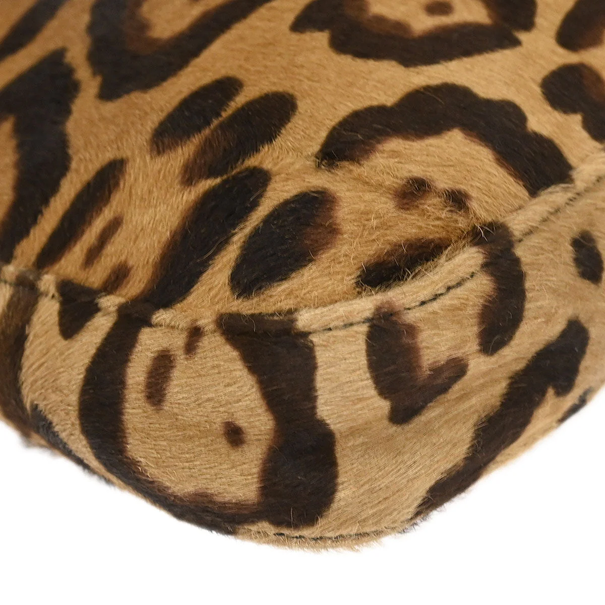 Fendi * Beige Pony Hair Handbag - Image 3