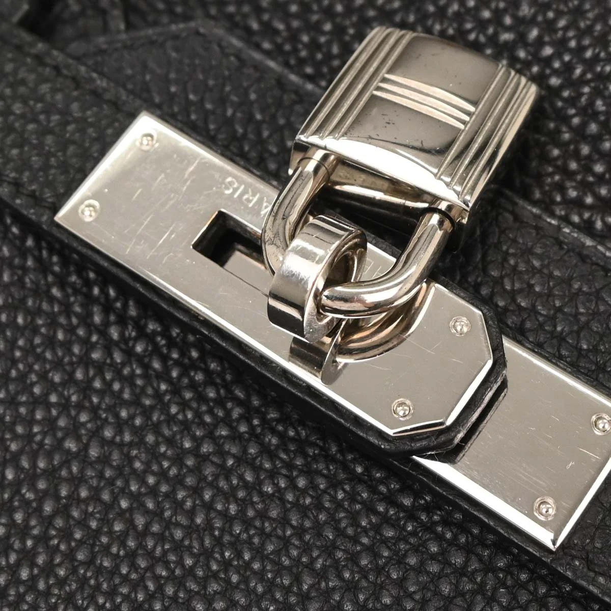 Hermes 2002 Black Togo Birkin 30 Handbag - Image 6