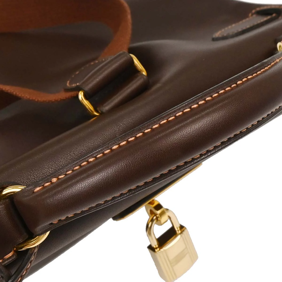 Hermes Havane Gulliver Kelly A Dos GM Backpack - Image 4