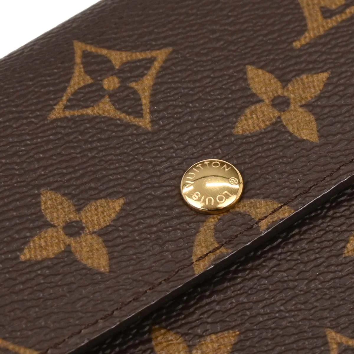 Louis Vuitton Monogram Pochette Porte Monnaie Credit M61726 - Image 4
