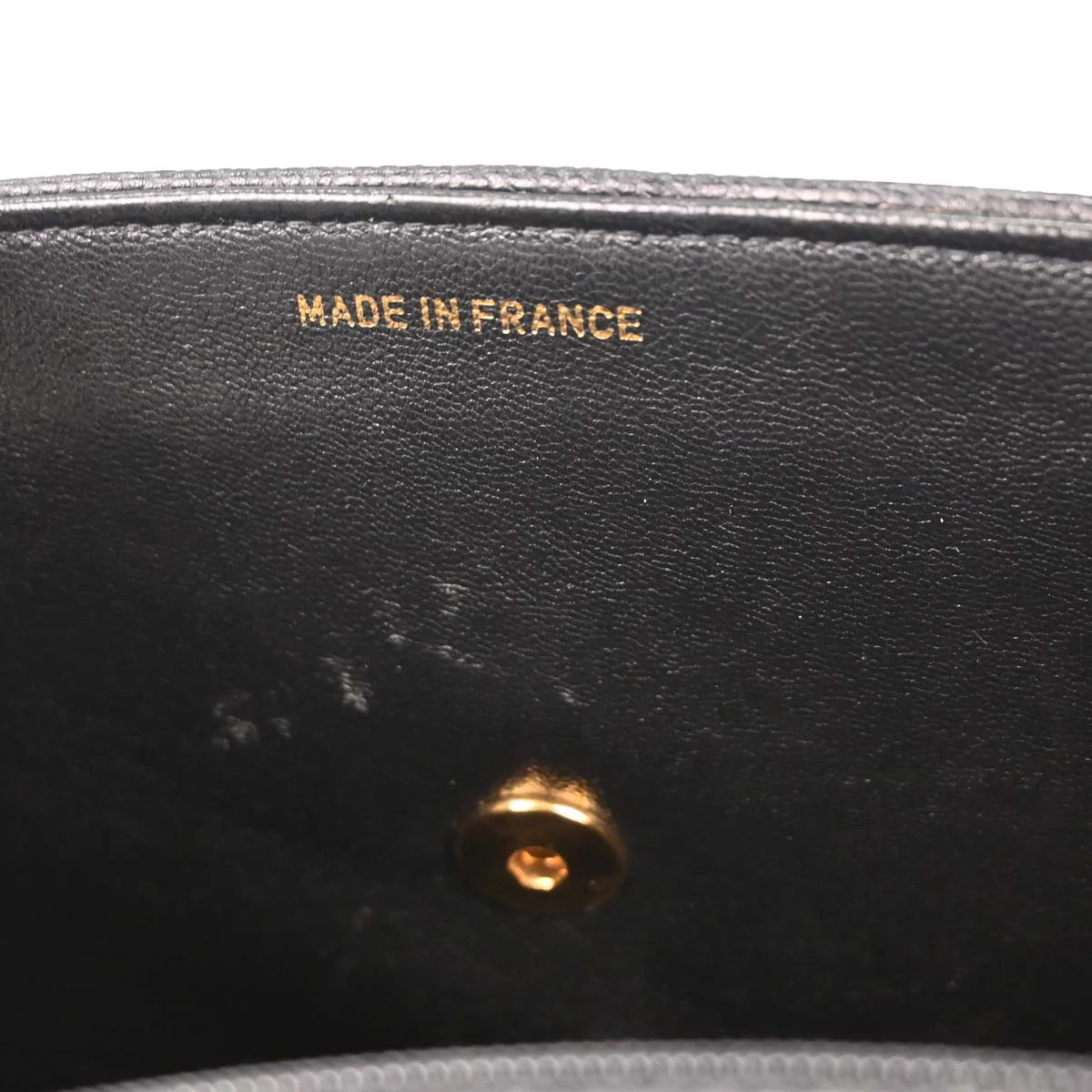 Chanel 1994-1996 Black Caviar Handbag - Image 9