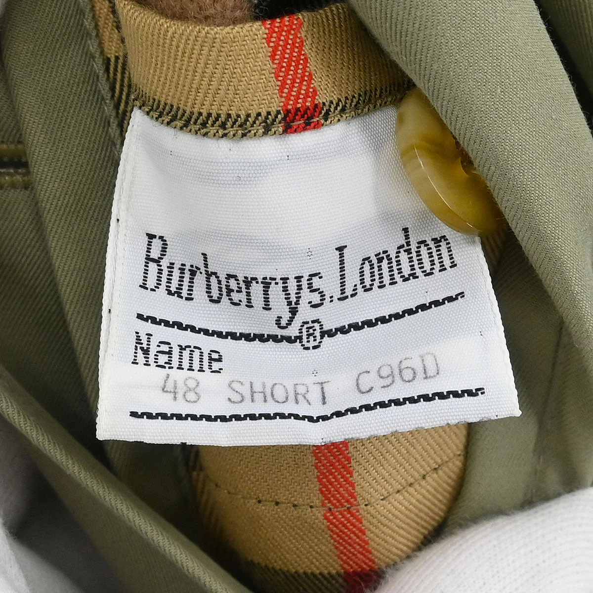 Burberrys Trench Coat Khaki #48e SW - Image 4