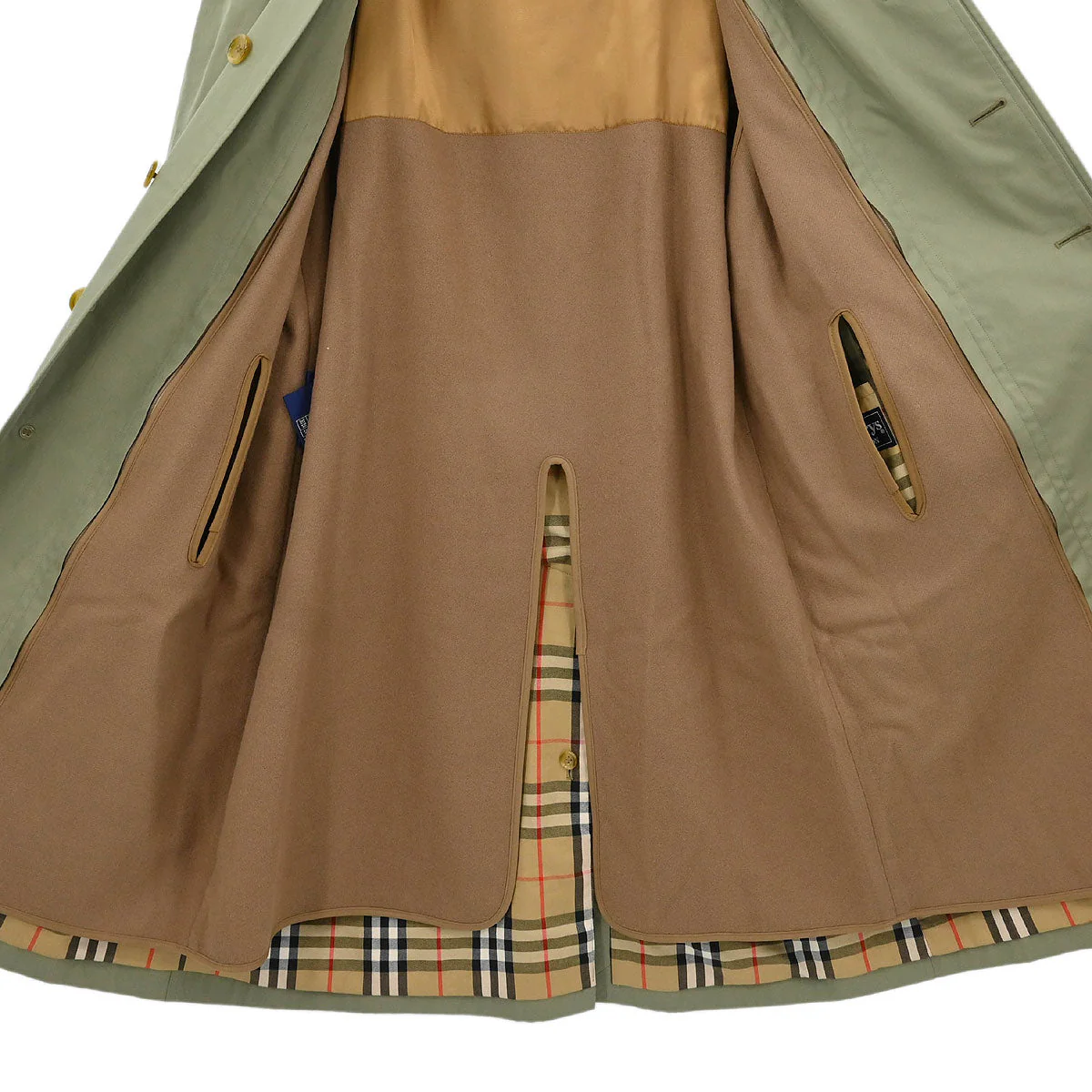 Burberrys Trench Coat Khaki #48e SW - Image 5
