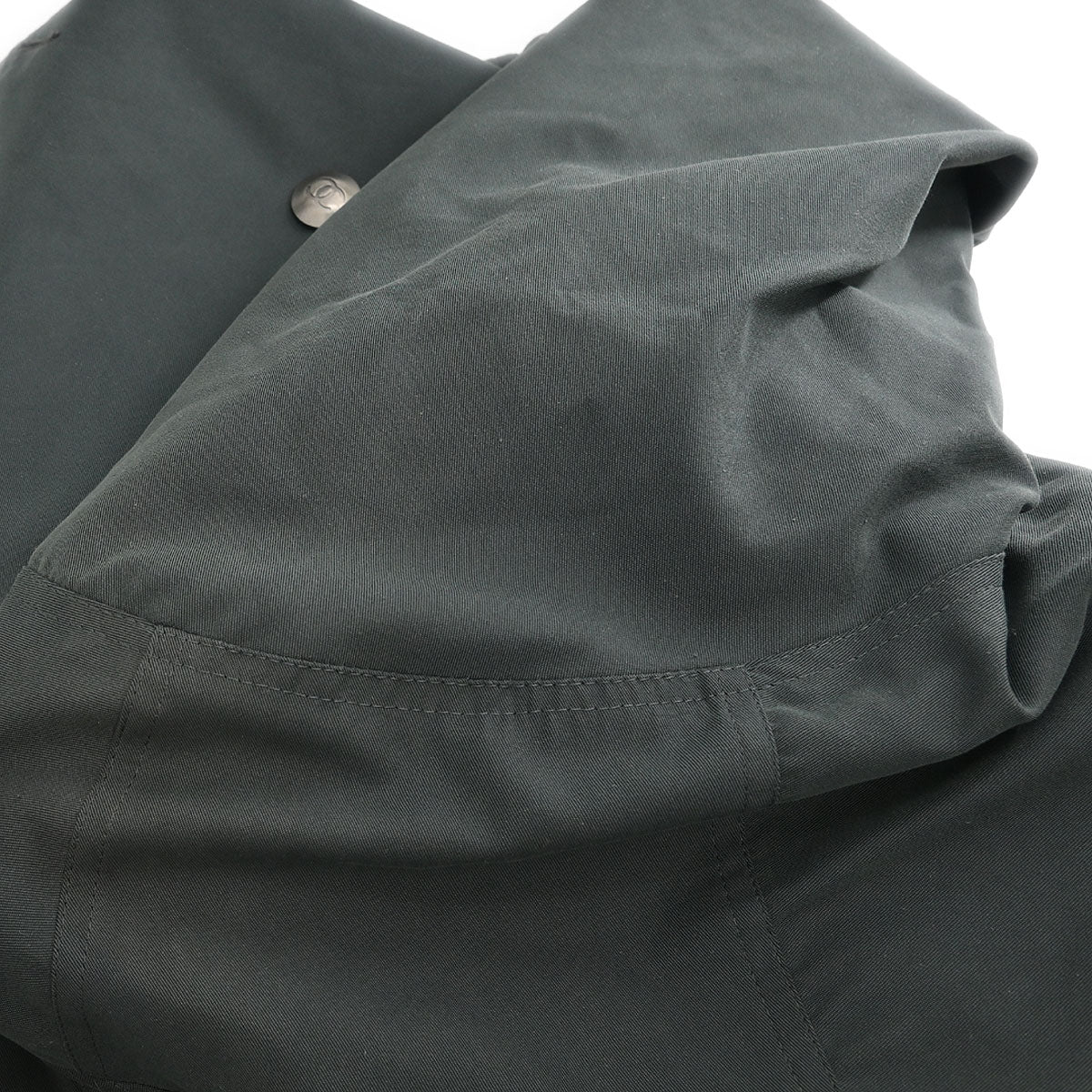 Chanel Double Breasted Coat Dark Green #38 - Image 10