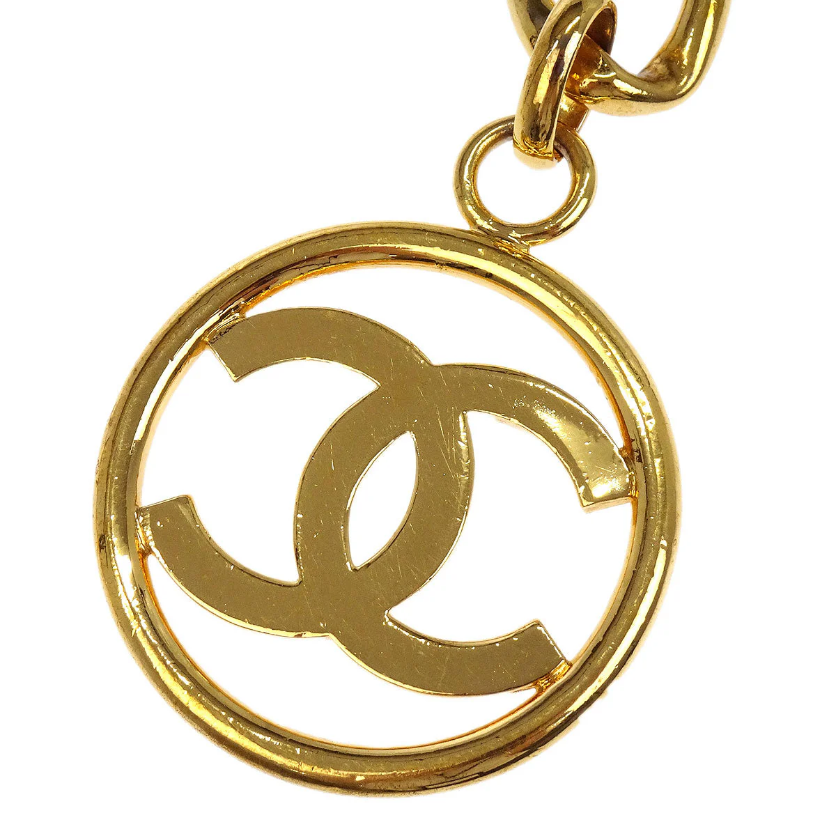Chanel Gold Medallion Chain Belt 29 Small Goods - Image 3
