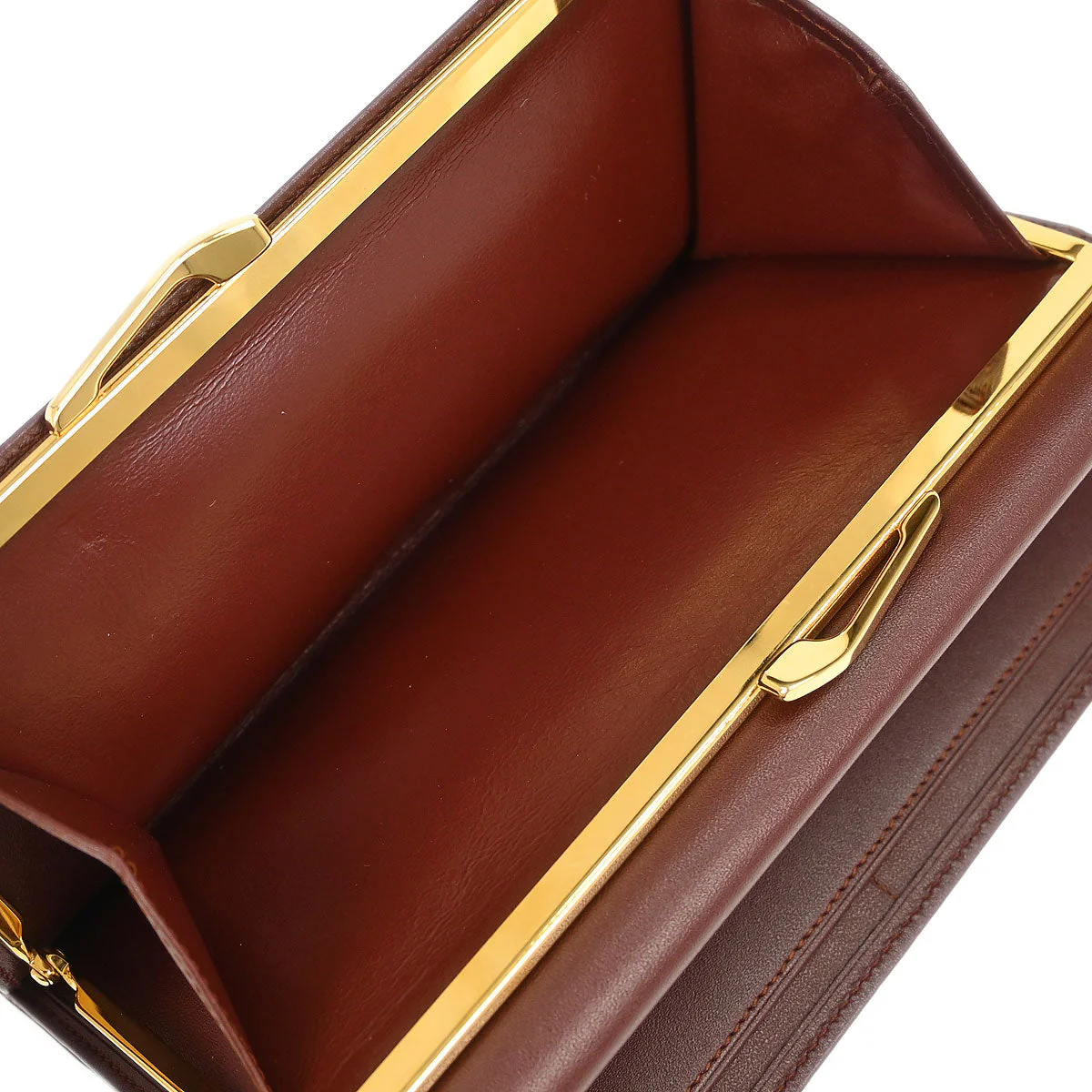 Cartier Bordeaux Trifold Long Wallet - Image 6