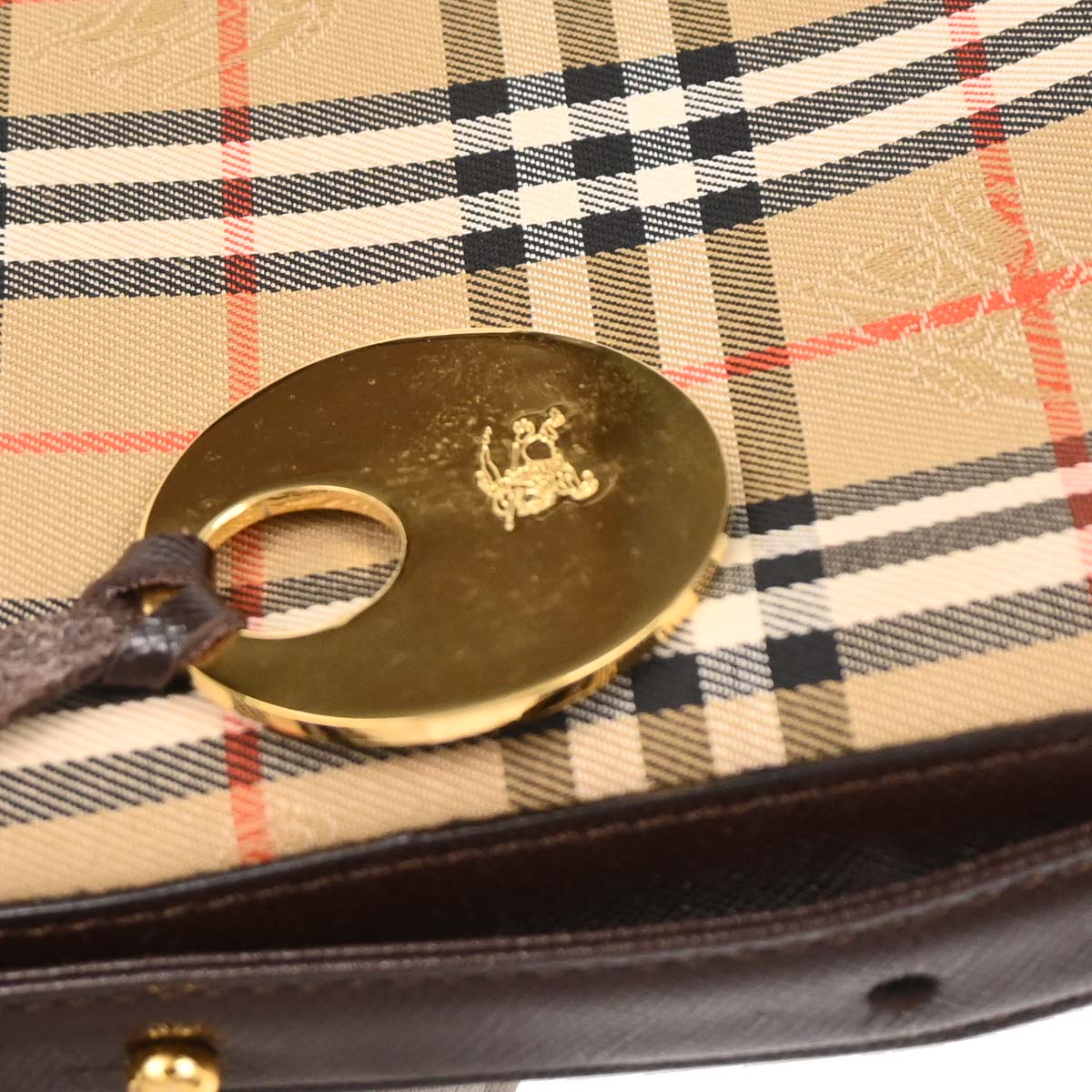 Burberry Beige House Check Tote Bag - Image 5
