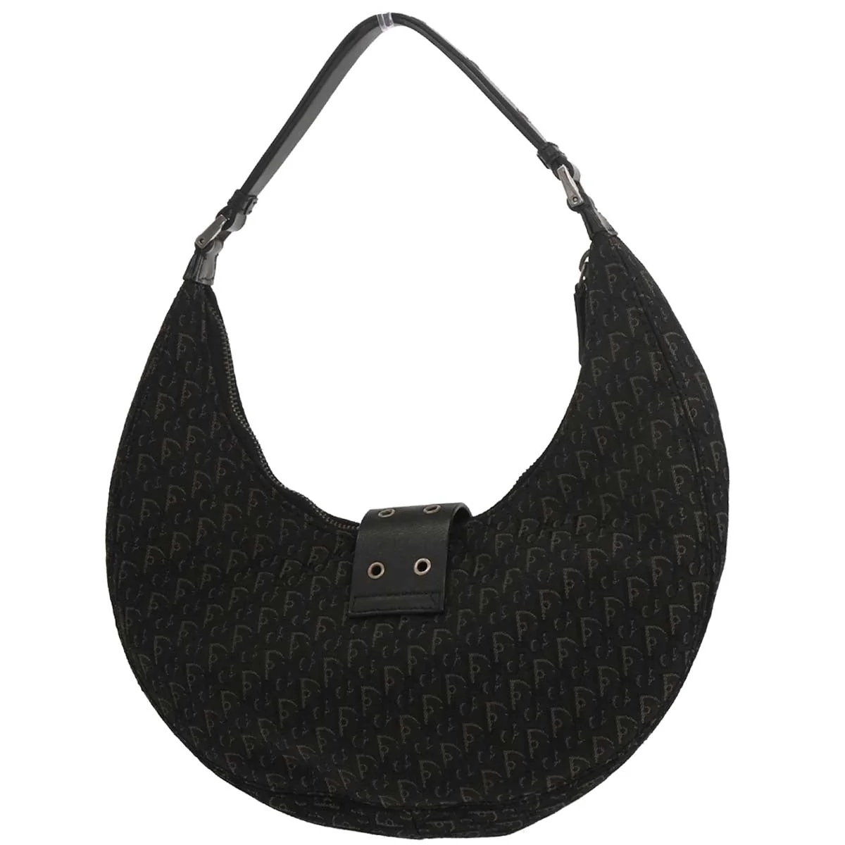Christian Dior 2003 Black Street Chic Trotter Handbag - Image 2