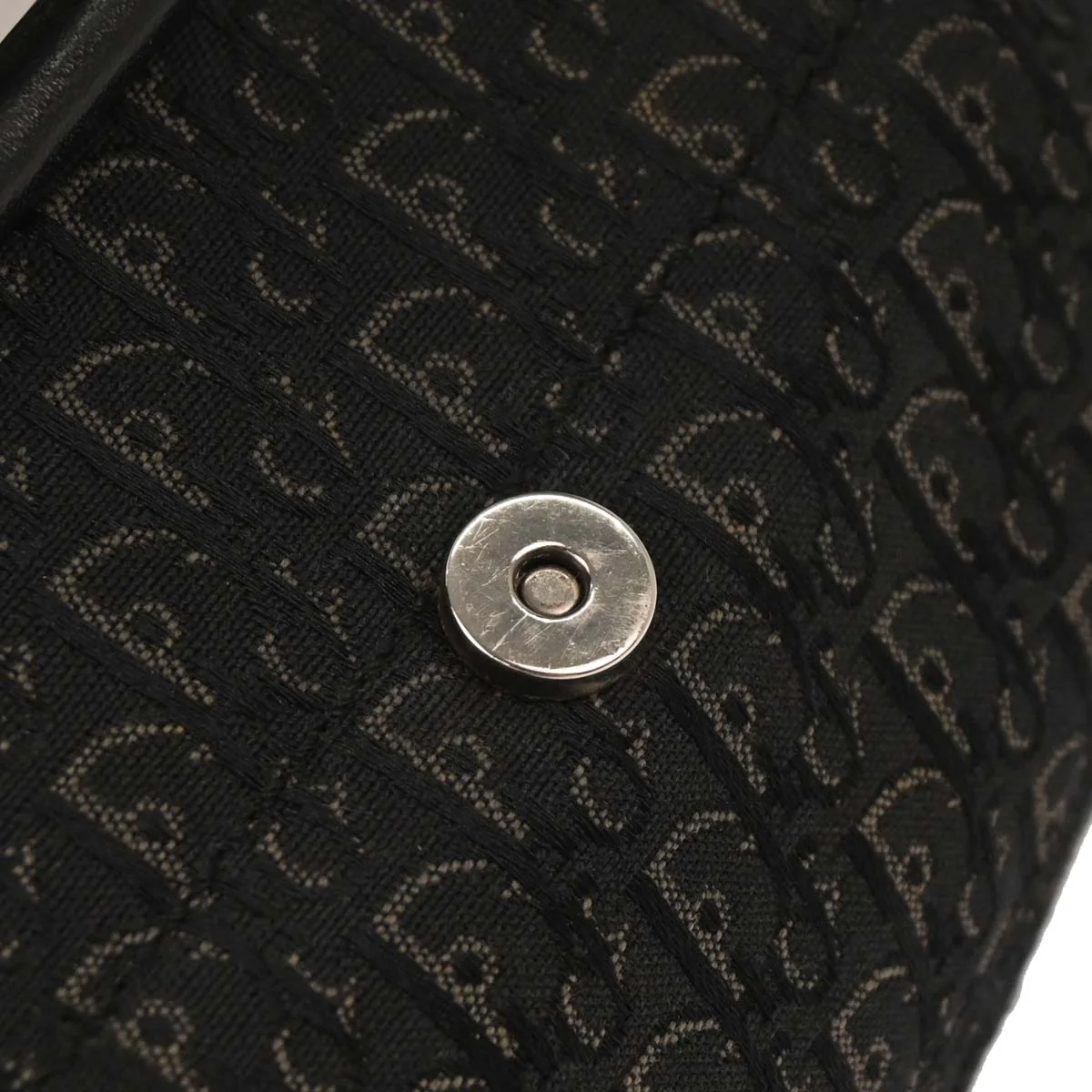 Christian Dior 2003 Black Street Chic Trotter Handbag - Image 7