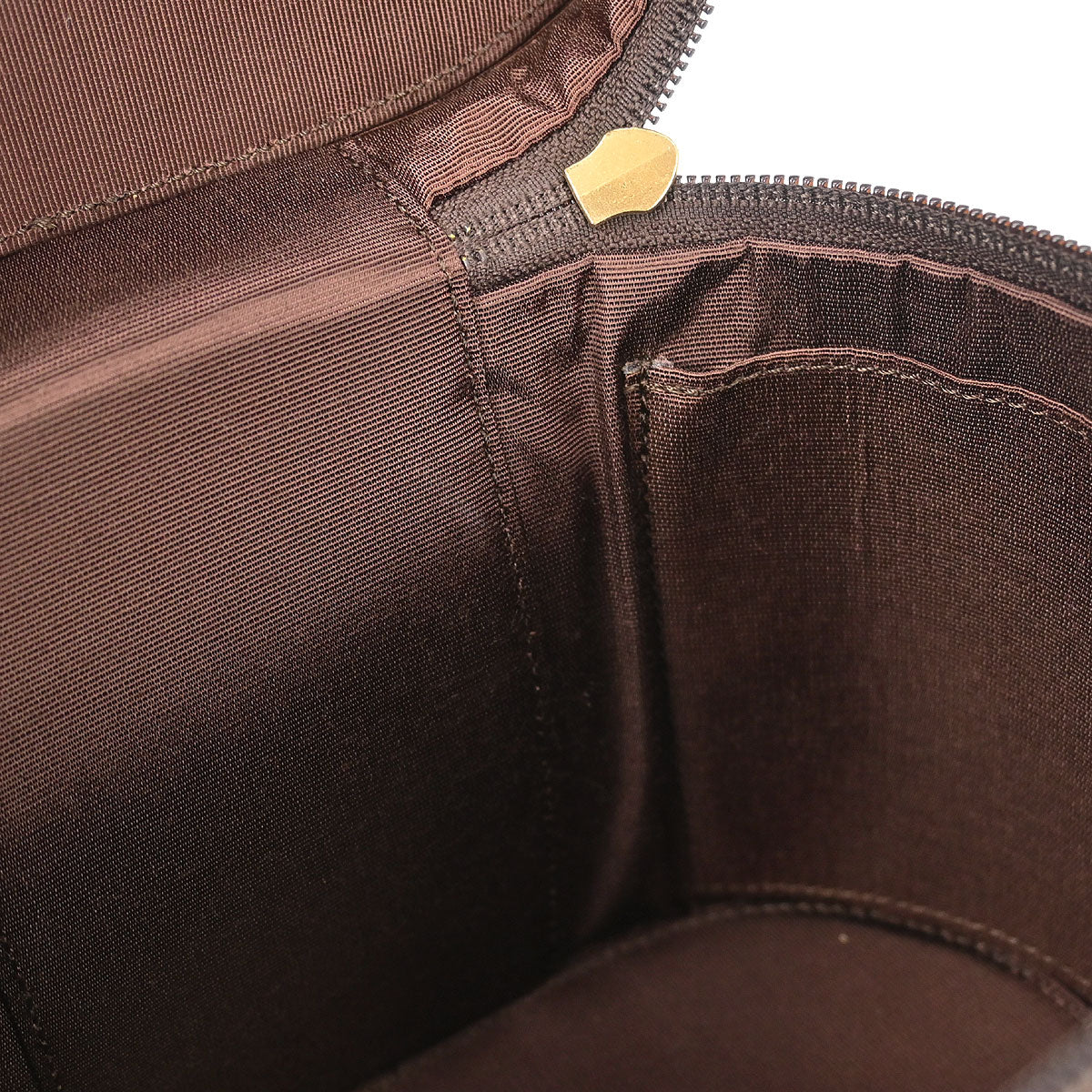 Burberry Beige House Check Vanity Handbag - Image 9