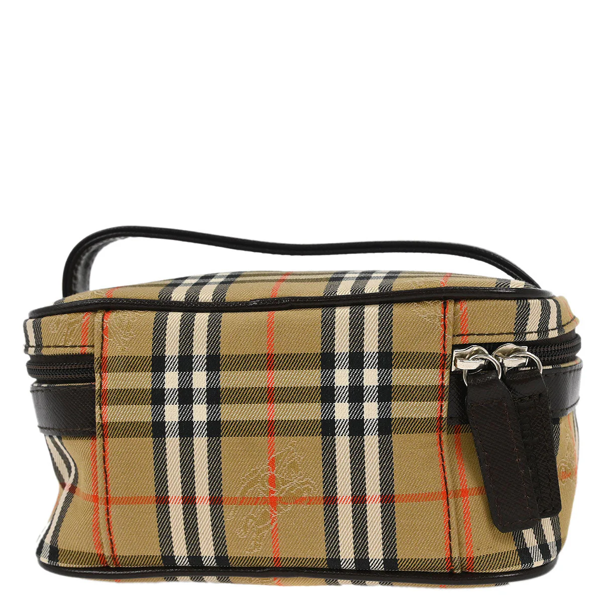 Burberrys Beige House Check Vanity Handbag - Image 2