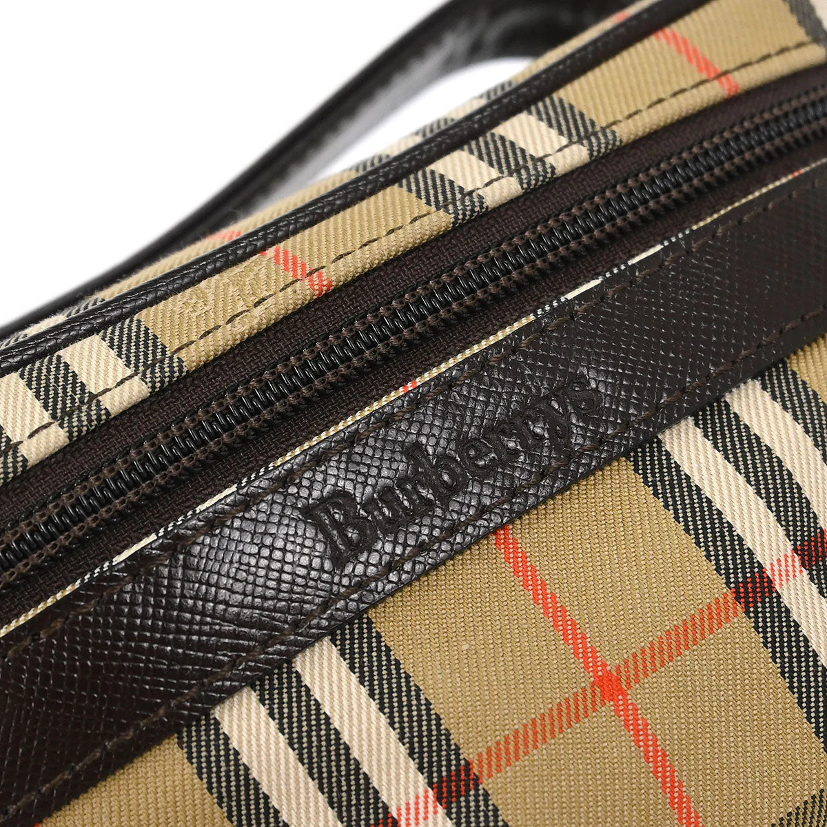 Burberrys Beige House Check Vanity Handbag - Image 5
