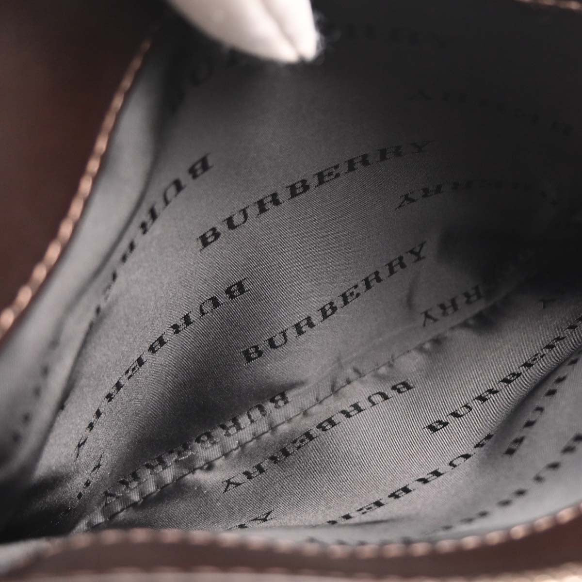Burberry Beige Brown Burberry Check Tote Bag - Image 9