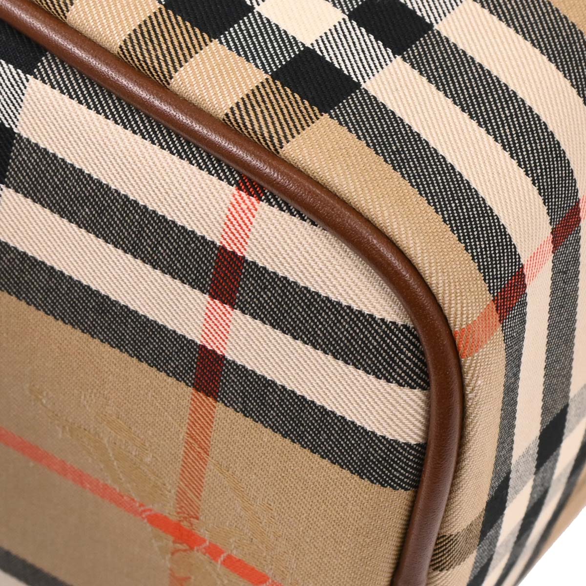 Burberry Beige House Check Handbag - Image 4
