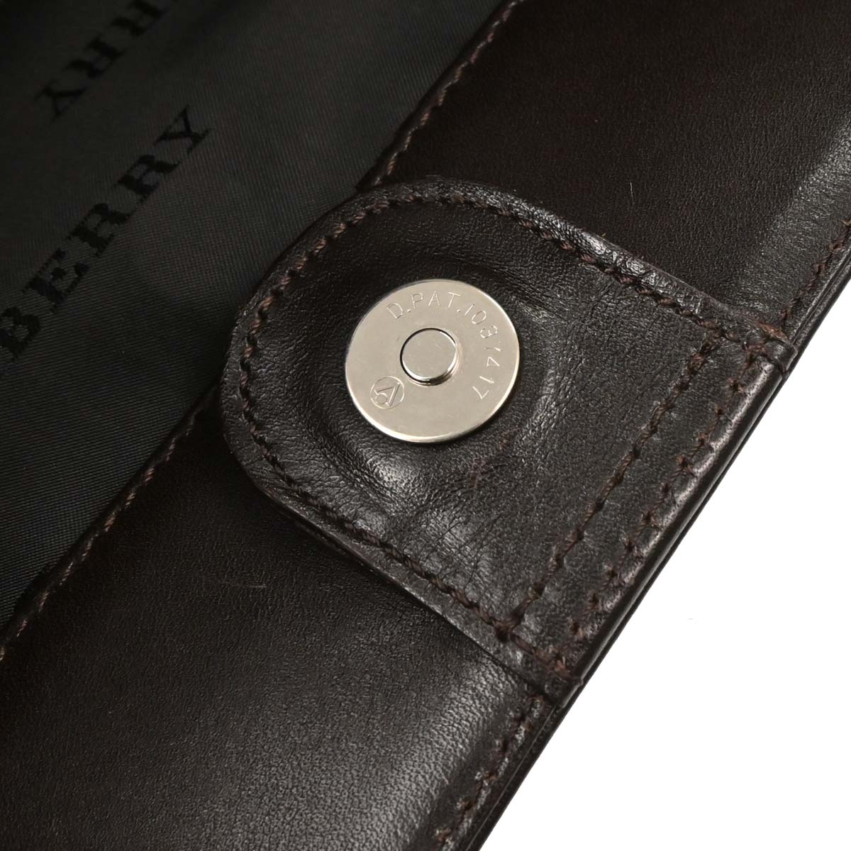 Burberry Beige Burberry Check Handbag - Image 9