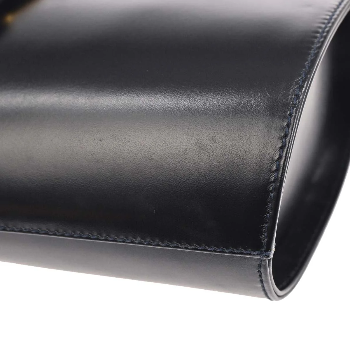 Salvatore Ferragamo Navy Vara Bow Handbag - Image 3