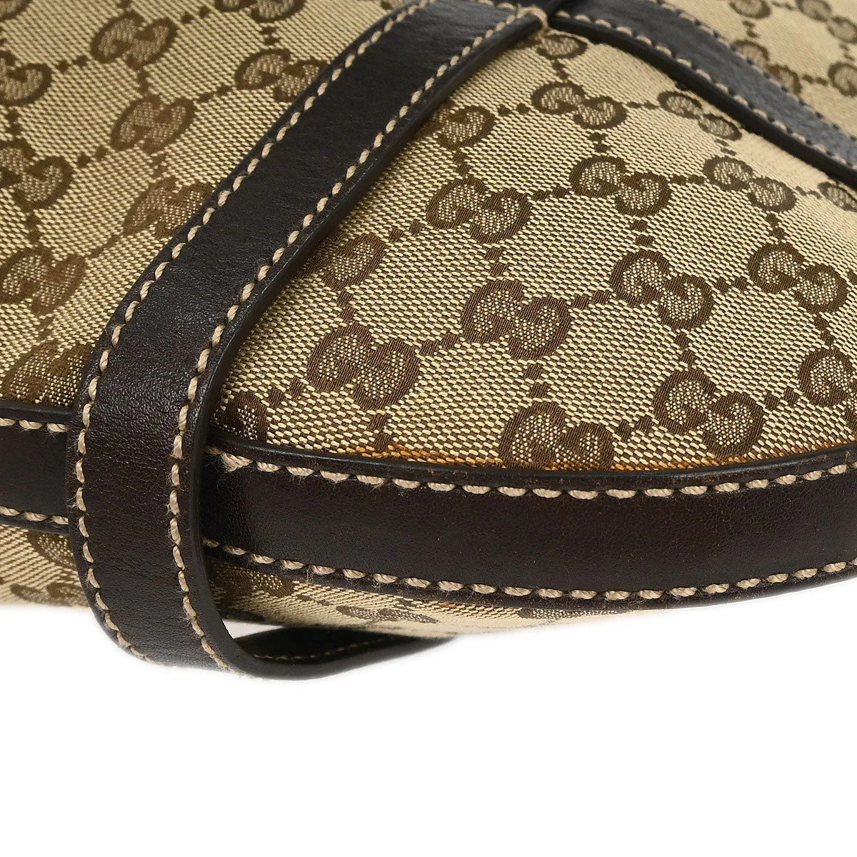 Gucci Beige GG Hobo Handbag - Image 3