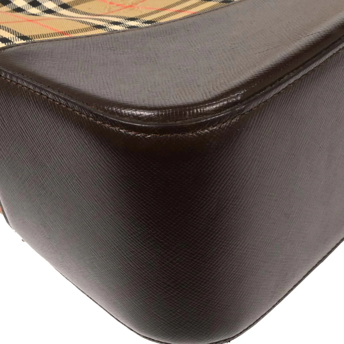 Burberry Beige House Check Handbag - Image 3
