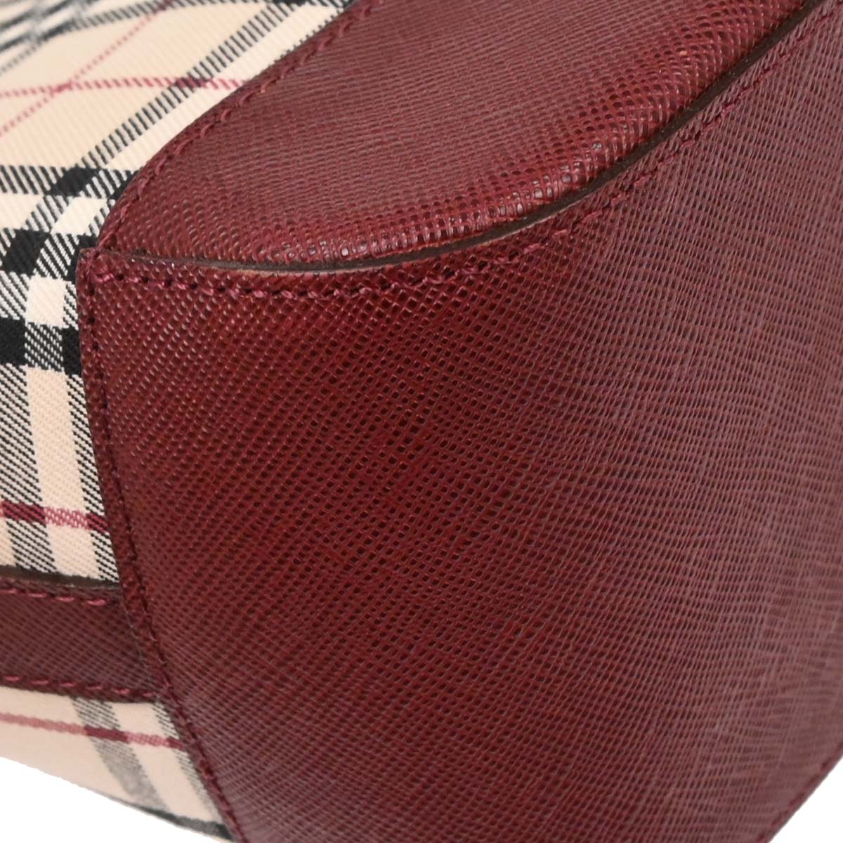 Burberry Beige Burberry Check Tote Handbag - Image 4