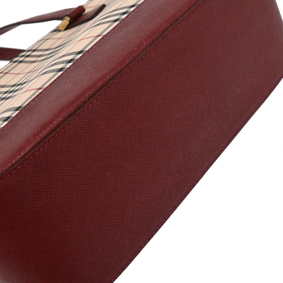 Burberry Beige Burberry Check Tote Handbag - Image 5