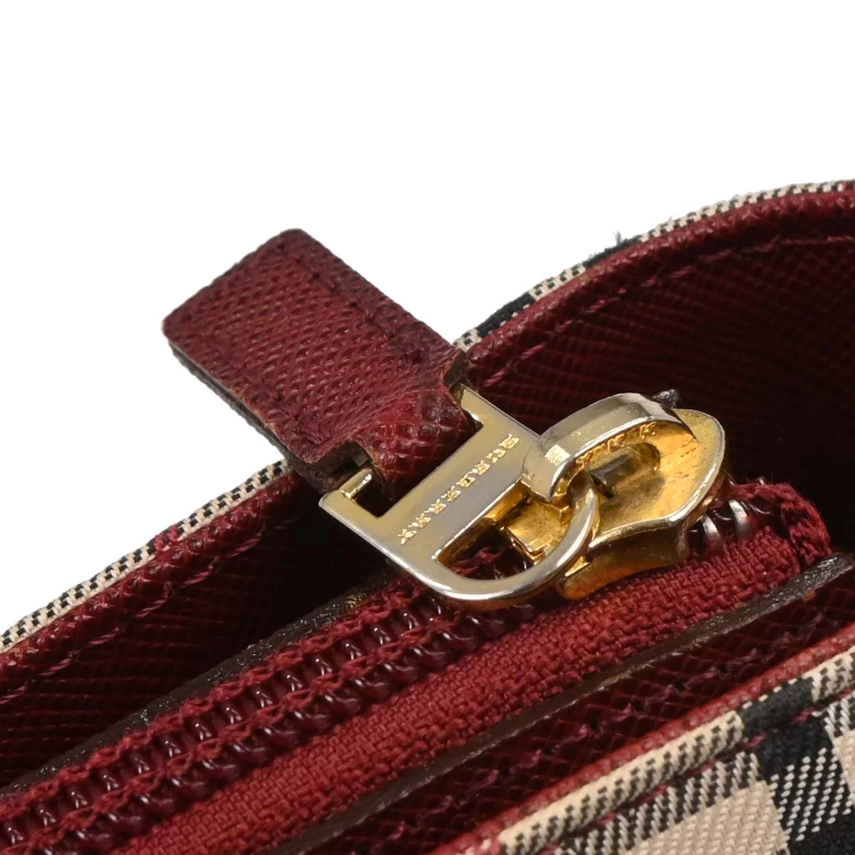 Burberry Beige Burberry Check Tote Handbag - Image 6