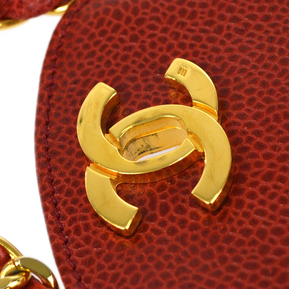 Chanel 1994-1996 Phone Case Red Caviar - Image 10