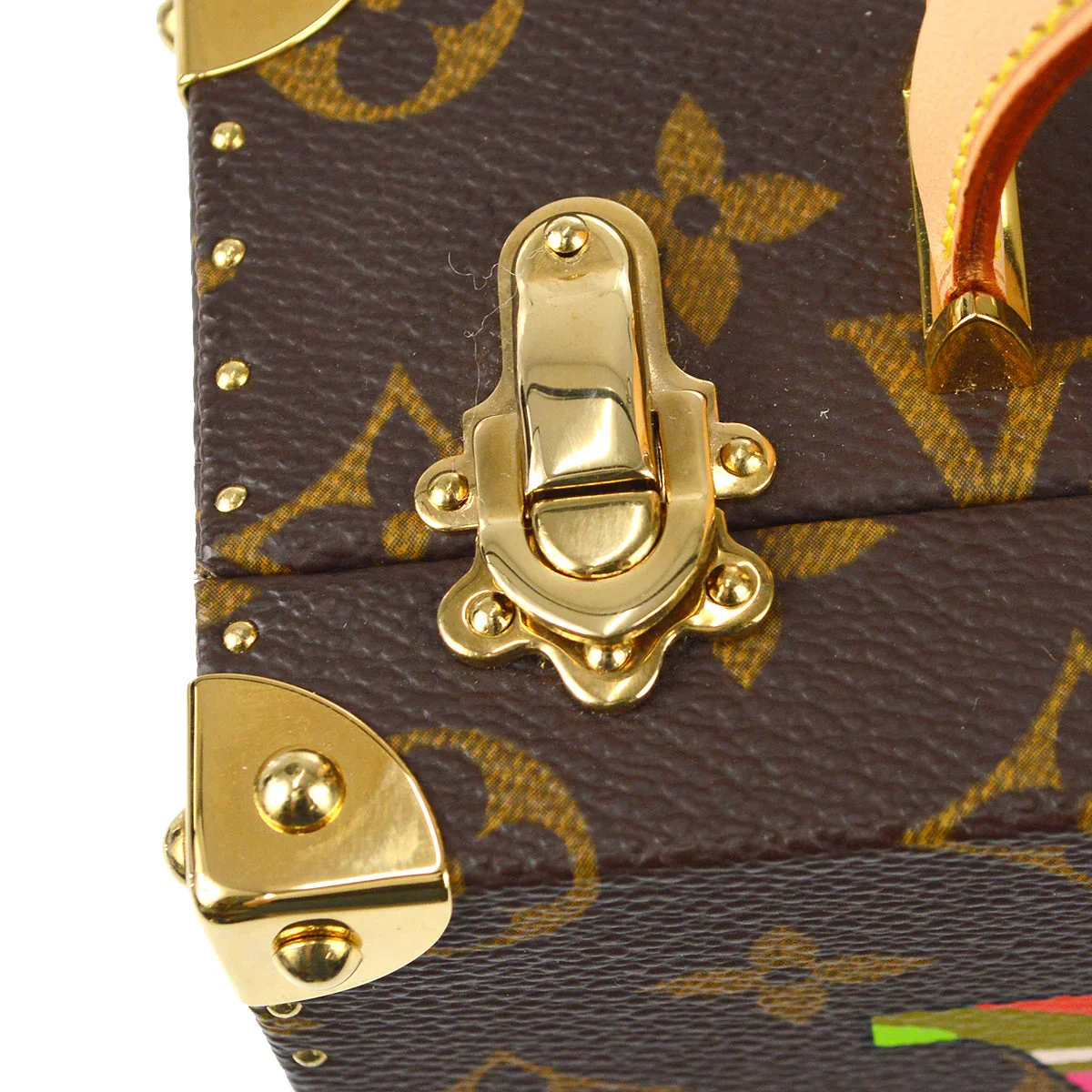 Louis Vuitton LV Hand Takashi Murakami Jewelry Box Handbag M92477 - Image 7