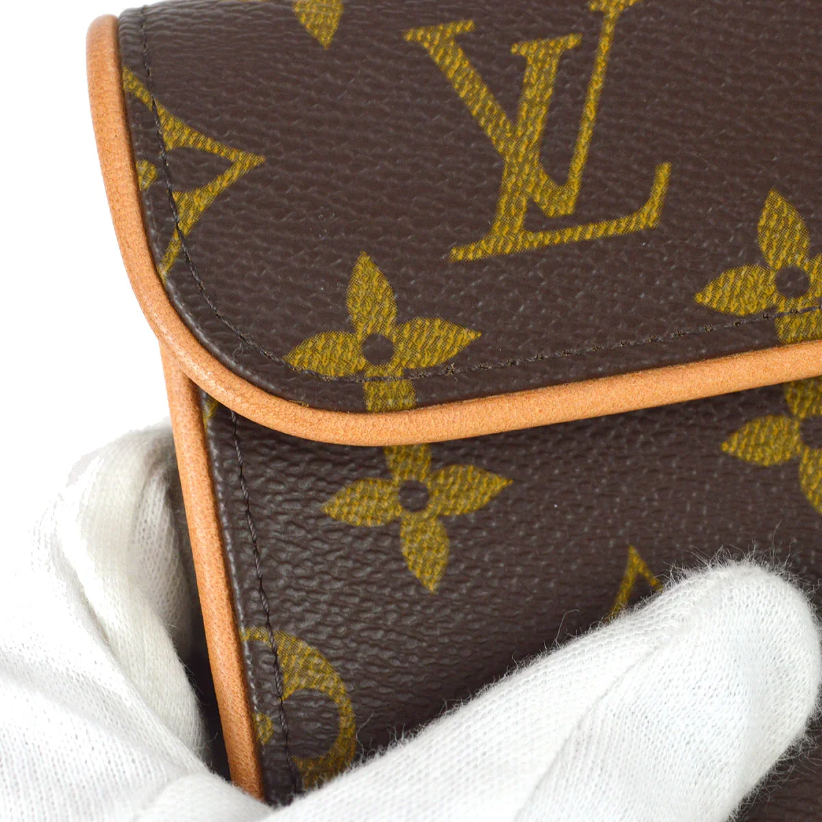 Louis Vuitton Pochette Florentine Belt Bum Bag #XS Monogram M51855 - Image 6